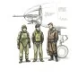 WWII US bomber pilot and two gunners, 1/72 - CMK 129-F72339