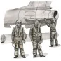 Two French Pilots and a Mechanic, 1/72 - CMK 129-F72308