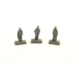 WWII US bomber pilot and two gunners, 1/72 - CMK 129-F72339 2
