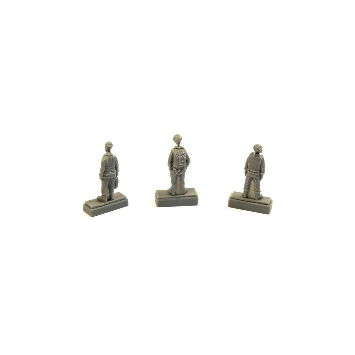 WWII US bomber pilot and two gunners, 1/72 - CMK 129-F72339