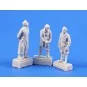 He 162-Three Pilot figures, each i.different gear:Great Coat, Flyin...
