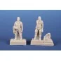 Bf 109E ace A. Galland and mechanic, 1/72 - CMK 129-F72369