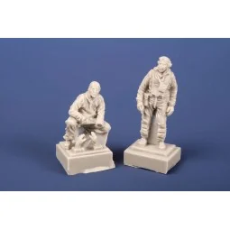 US Navy F6F Hellcat Pilot and Mechanic, 1/72 - CMK 129-F72371 2