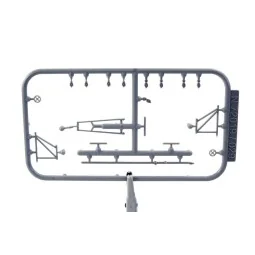 U-Boot IX Bow Torpedo w/Loading Winch and Cart, for Revell kit, 1/7... 2