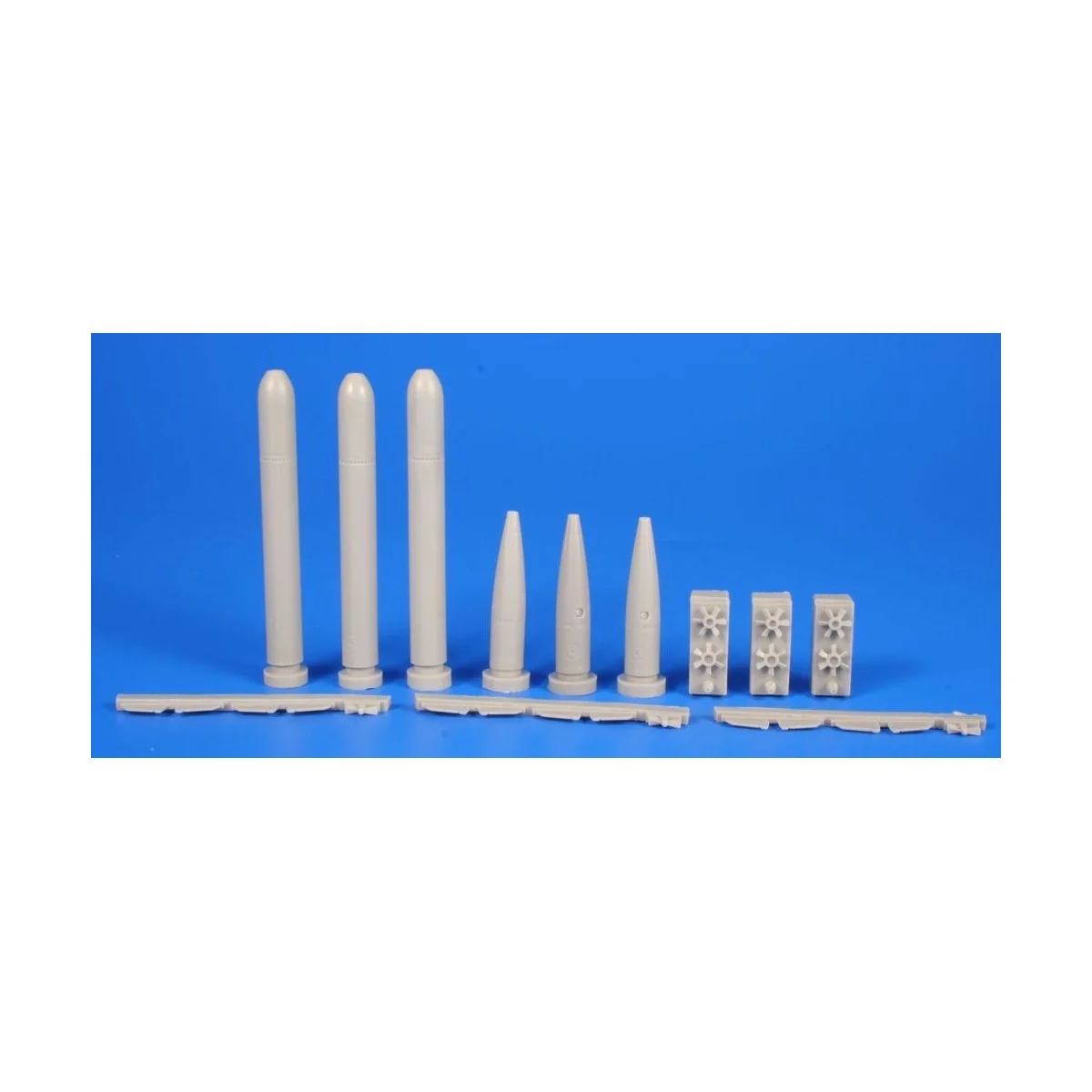 WWII German Torpedo Type G7a (3 pcs), 1/72 - CMK 129-N72026