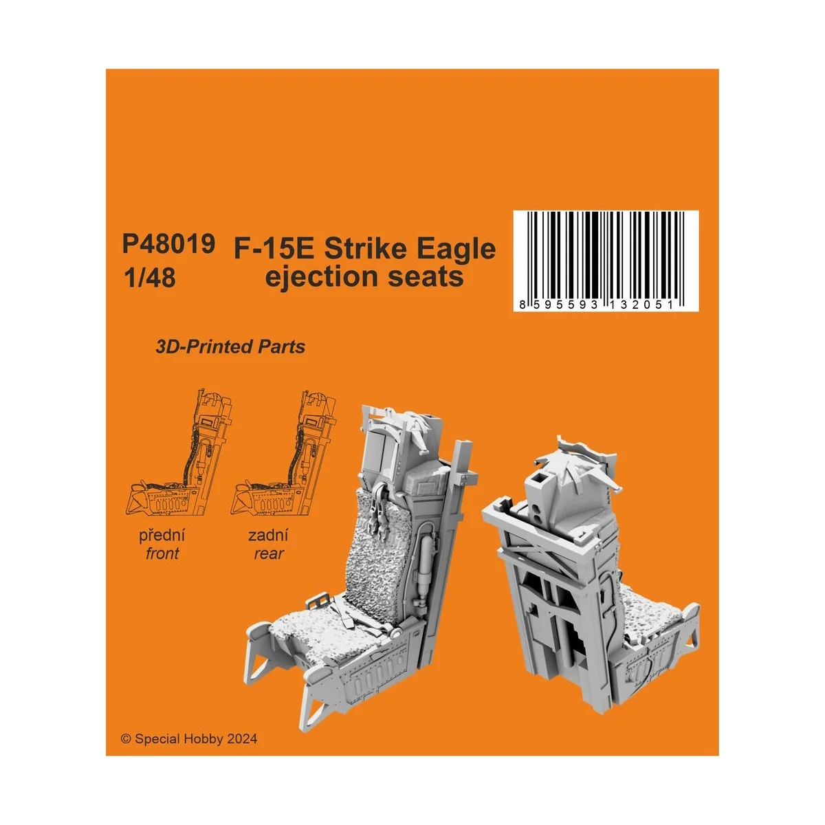 F-15E Strike Eagle ejection seats, 1/48 - CMK 129-P48019
