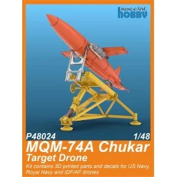 MQM-74A Chukar Target Drone, 1/48 - CMK 129-P48024
