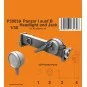 Panzer I ausf.B Headlight and Jack 1/35 / for Academy kit, 1/35 - C...