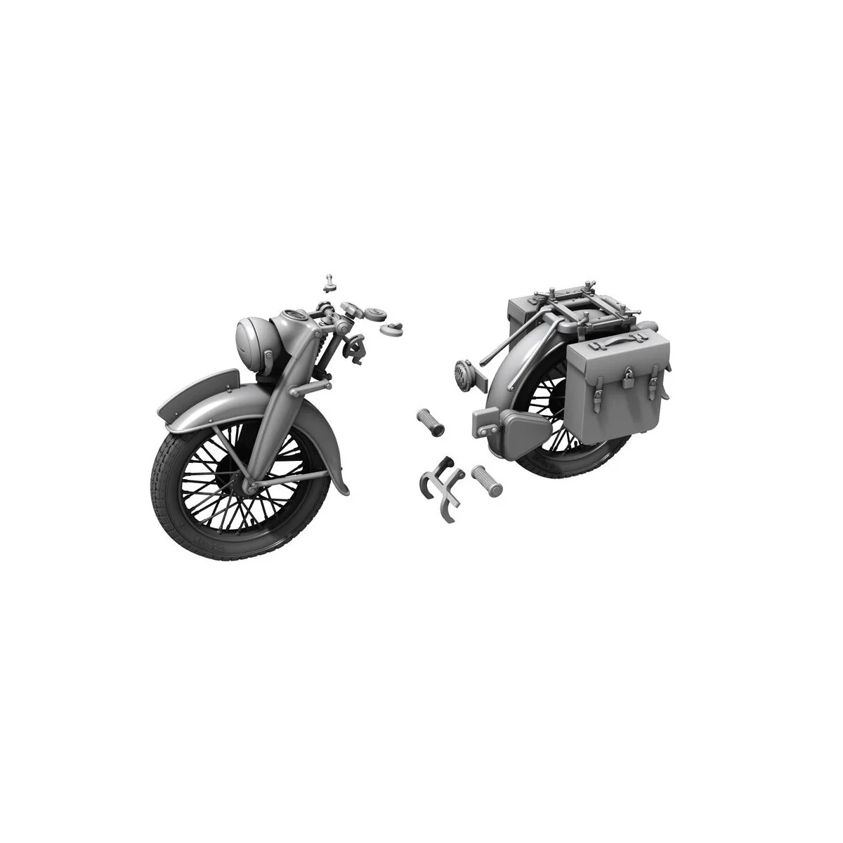 DKW NZ 350 Correction Set / for Tamiya kit, 1/35 - CMK 129-P35040