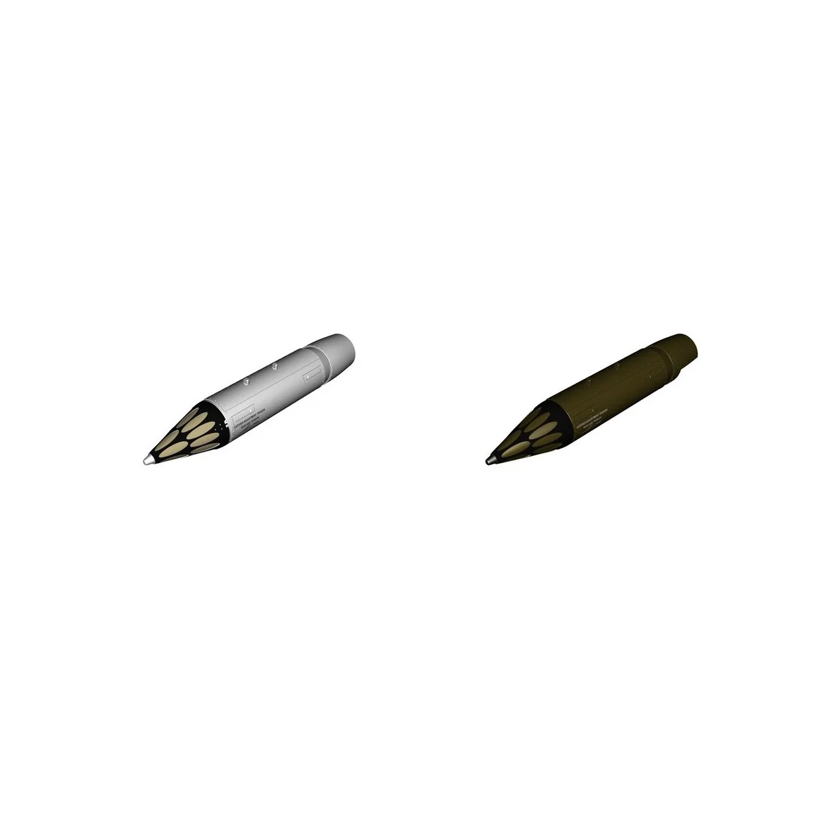 Matra Type 155 SNEB Rocket Launcher Pod (2 pcs), 1/72 - CMK 129-7340