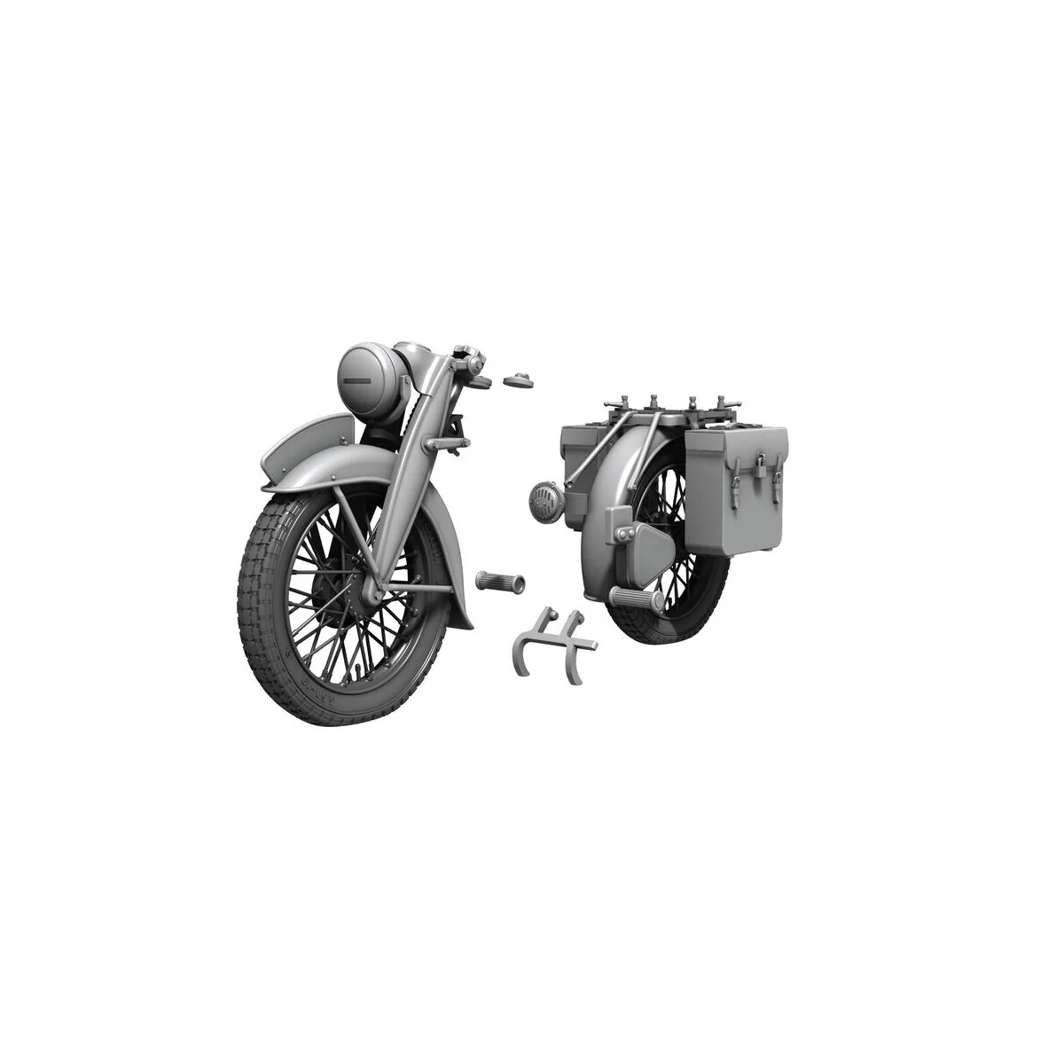 DKW NZ 350 Correction Set / for Tamiya kit, 1/35 - CMK 129-P35040