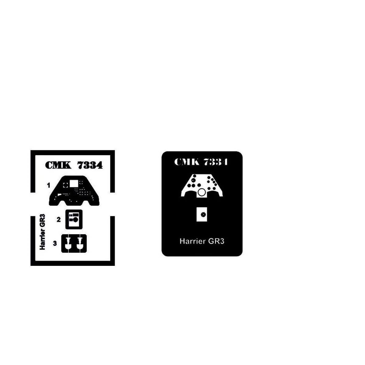 Harrier GR.3 - 1/72 Interior set, 1/72 - CMK 129-7334