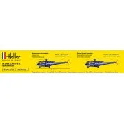 SA 316 Alouette III Gendarmerie, 1/72 - Heller 80286