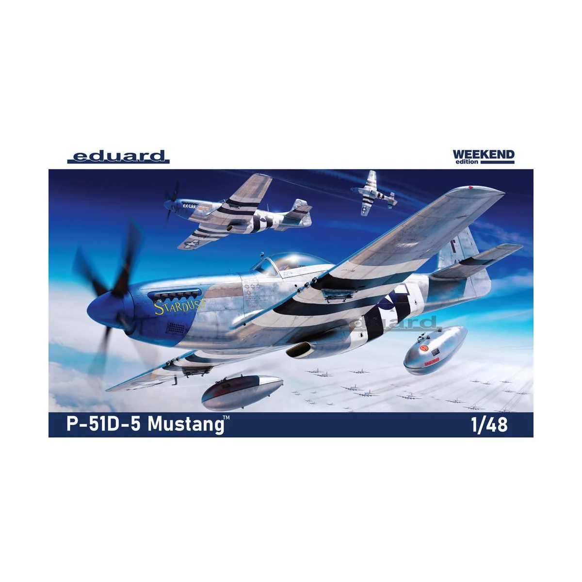 P-51D-5, Weekend edition, 1/48 - Eduard Plastic Kits 84172