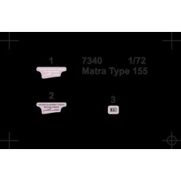 Matra Type 155 SNEB Rocket Launcher Pod (2 pcs), 1/72 - CMK 129-7340 2