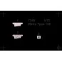 Matra Type 155 SNEB Rocket Launcher Pod (2 pcs), 1/72 - CMK 129-7340