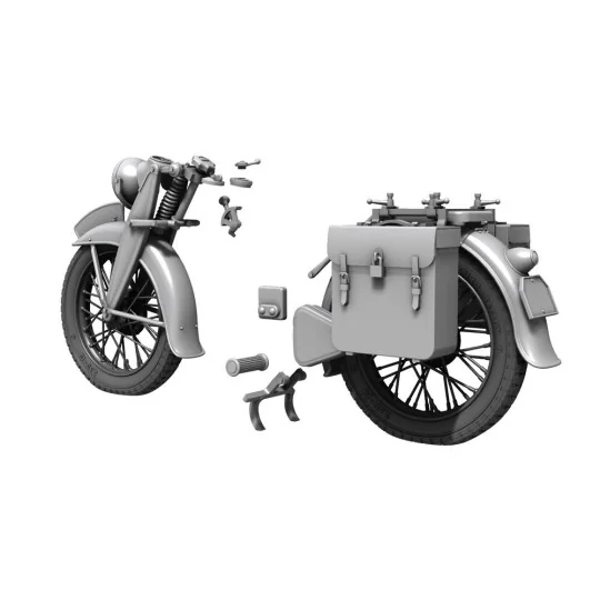 DKW NZ 350 Correction Set / for Tamiya kit, 1/35 - CMK 129-P35040