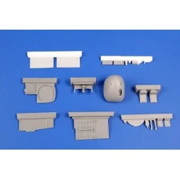 B-25G Mitchell 75 mm Gun Nose Conversion Set, 1/72 - CMK 129-7448 2