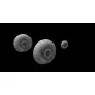 Junkers Ju 88A/C Wheels Early Type (Revell kits), 1/72 - CMK 129-7478