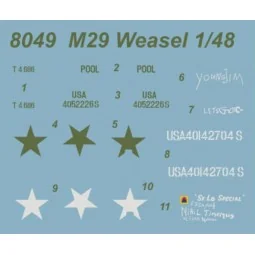 M29 Weasel full resin kit, 1/48 - CMK 129-8049 2