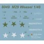 M29 Weasel full resin kit, 1/48 - CMK 129-8049