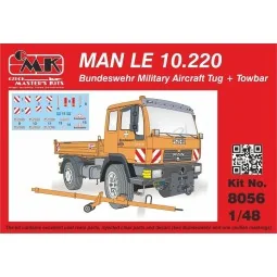 MAN LE 10.220 Bundeswehr Military Aircra Tug + Towbar, 1/48 - CMK 1...