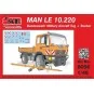 MAN LE 10.220 Bundeswehr Military Aircra Tug + Towbar, 1/48 - CMK 1...