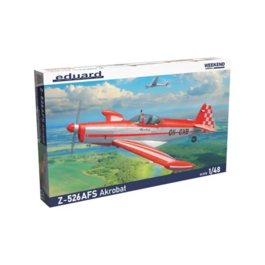 Z-526AFS Akrobat, 1/48 - Eduard Plastic Kits 84185 Z-526AFS Akrobat, 1/48 - Eduard Plastic Kits 84185