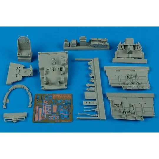 Nakajima Ki84 Hayate cockpit set für Hasegawa Bausatz, 1/32 - Aires...