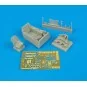 Fw 190 A-8/A-8 R2 cockpit set Für Tamiya-Bausatz, 1/48 - Aires 4303