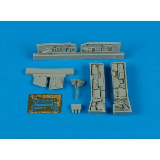 A-7E Corsair II Electronic Bay für Hasegawa-Bausatz, 1/48 - Aires 4349