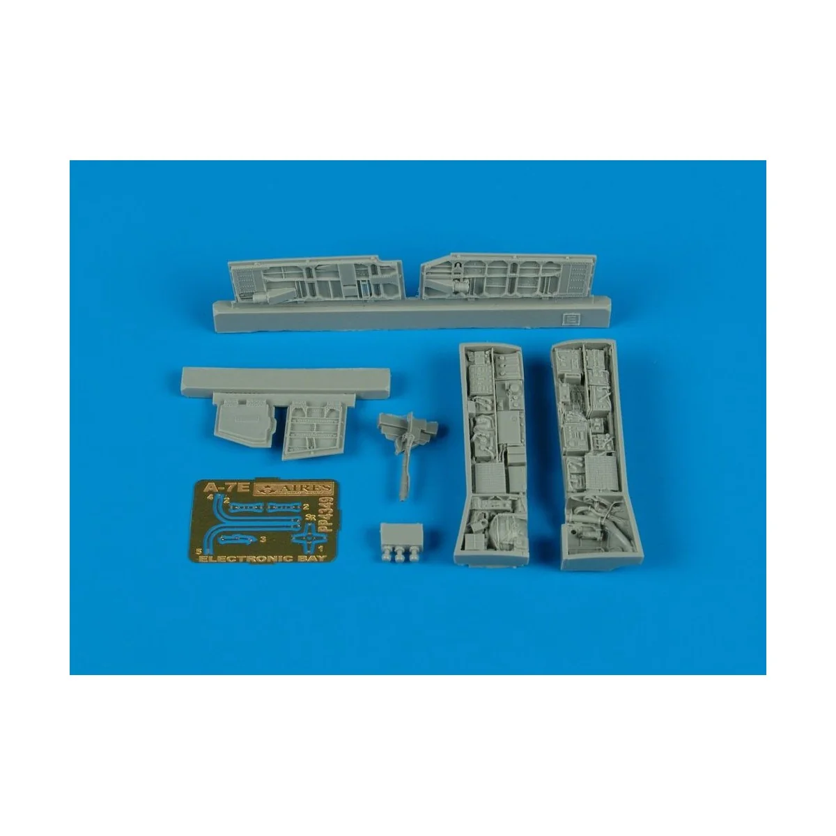A-7E Corsair II Electronic Bay für Hasegawa-Bausatz, 1/48 - Aires 4349