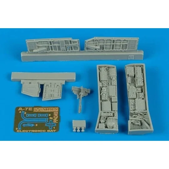 A-7E Corsair II Electronic Bay für Hasegawa-Bausatz, 1/48 - Aires 4349