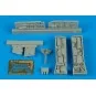 A-7E Corsair II Electronic Bay für Hasegawa-Bausatz, 1/48 - Aires 4349