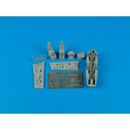 TF-104 Starfighter Cockpit Set für Hasegawa-Bausatz, 1/48 - Aires 4341 2