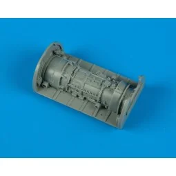 Fw Ta-183A wheel bay (for Jumo 004B-1 eng.) für Tamiya/AMT-Bausatz,...