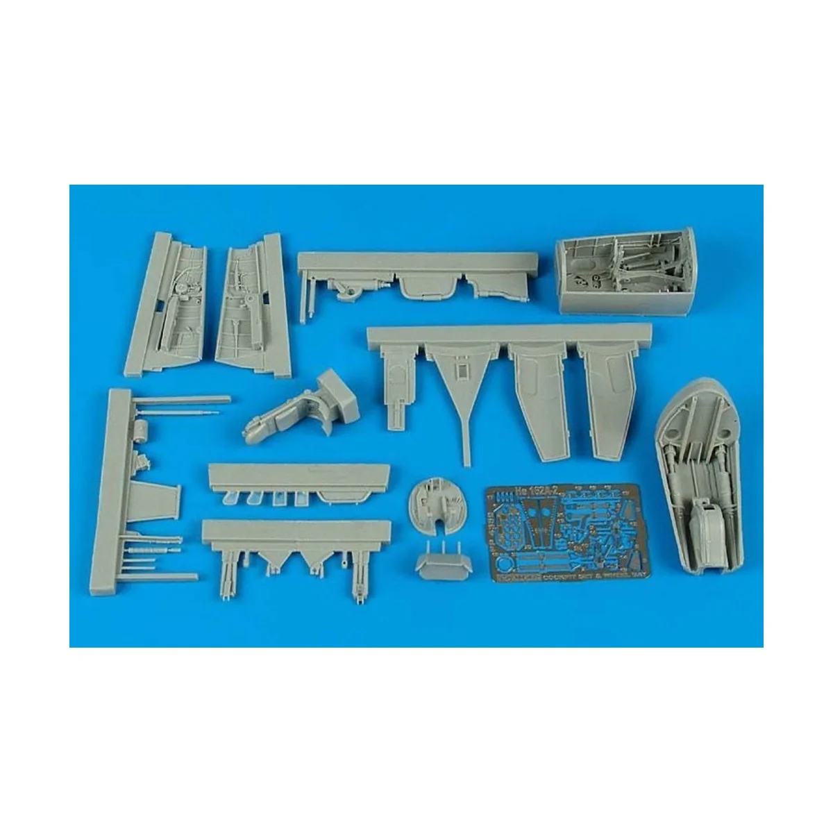 He 162A Cockpit Set And Wheel Bay für Tamiya Bausatz, 1/48 - Aires ...