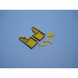 P-47 Thunderbolt wheel bays for ACADEMY, 1/72 - Aires 7055 2