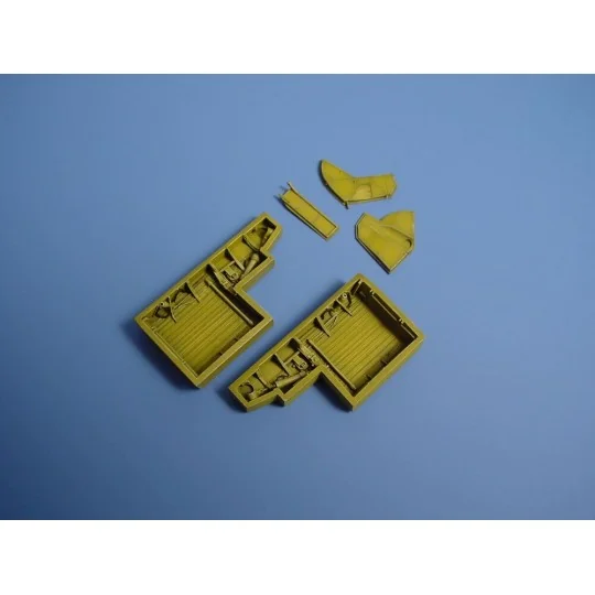 P-47 Thunderbolt wheel bays for ACADEMY, 1/72 - Aires 7055