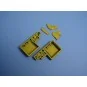 P-47 Thunderbolt wheel bays for ACADEMY, 1/72 - Aires 7055