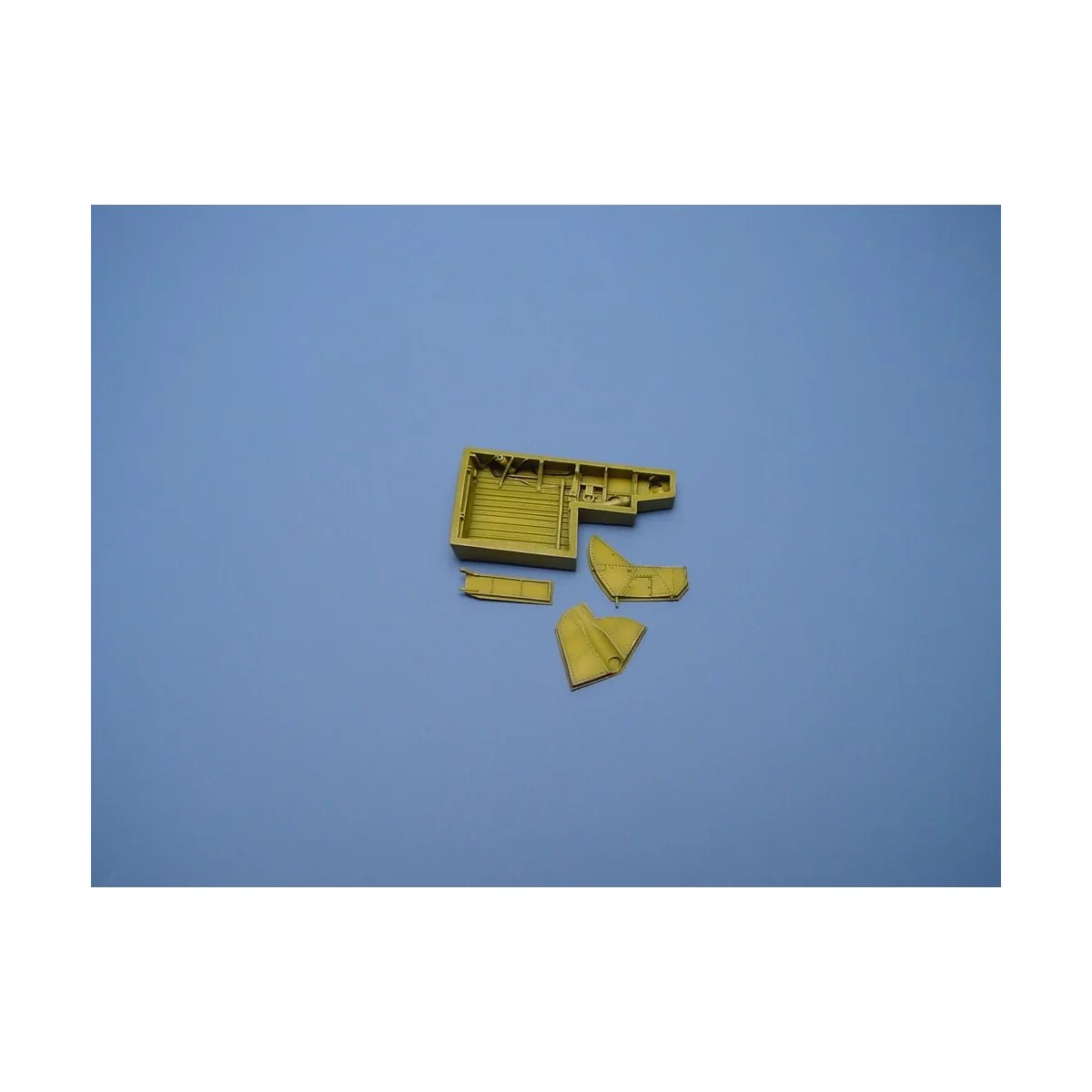 P-47 Thunderbolt wheel bays for ACADEMY, 1/72 - Aires 7055