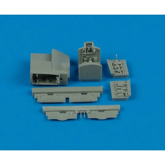AV-8B Harrier wheel bay für Hasegawa Bausatz, 1/72 - Aires 7177