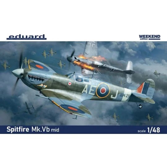 Spitfire Mk.Vb mid, Weekend edition - Eduard Plastic Kits 84186