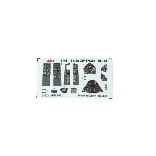 SR-71A SPACE for REVELL, 1/48 - Eduard Accessories 3DL48059