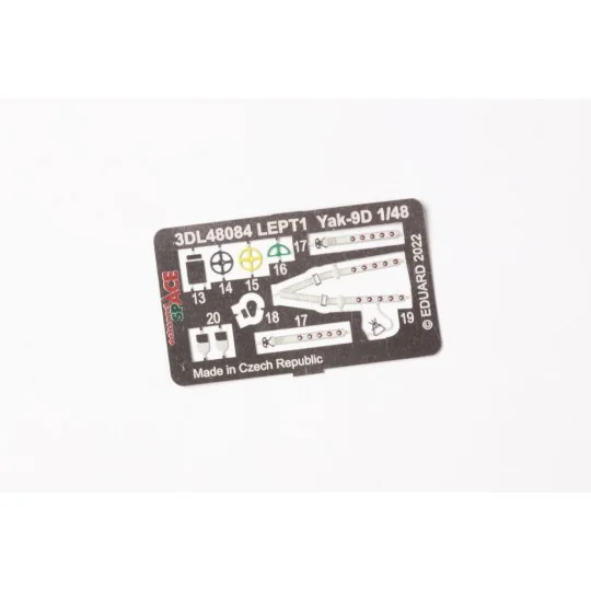 Yak-9D SPACE for ZVEZDA, 1/48 - Eduard Accessories 3DL48084