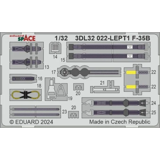 F-35B SPACE, 1/32 - Eduard Accessories 3DL32022
