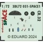 CR.32 SPACE ITALERI, 1/72 - Eduard Accessories 3DL72031