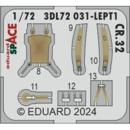 CR.32 SPACE ITALERI, 1/72 - Eduard Accessories 3DL72031 2