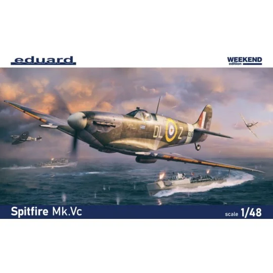 Spitfire Mk.Vc 1/48 Weekend edition - Eduard Plastic Kits 84192