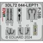 F-35B SPACE TAMIYA, 1/72 - Eduard Accessories 3DL72044